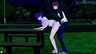 Sakura Matou and Rider and Shirou Emiya having intense sex in Fate Stay Night hentai 😍