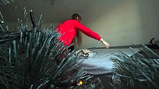 New Year's Eve Wife Cheats by Fucking Husband's Friend in Taboo Homemade Action