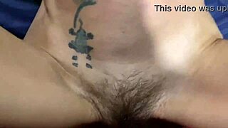 Becky the slender pornstar who had not shaved her intimate area with semen