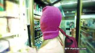 Titty Thieves Share Cock After Heist