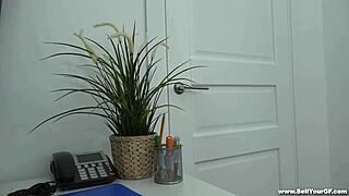 Asa Belle gets fucked by husband's boss