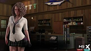 i cant get enough of that sexy shopgirl in treasure of nadia