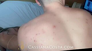 blonde milf bends over for doggystyle with young guy