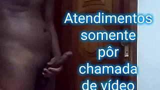 Slim Hung Brazilian Guy Waits Outdoors To Fuck Married Woman On Webcam