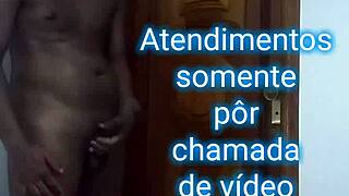 Slim Hung Brazilian Guy Waits Outdoors To Fuck Married Woman On Webcam