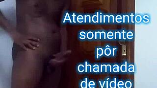 Slim Hung Brazilian Guy Waits Outdoors To Fuck Married Woman On Webcam