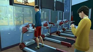 Sims porno features bully revenge turning into unexpected femdom fight