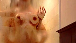 Is your wife getting fucked in the bathroom with cum in mouth?