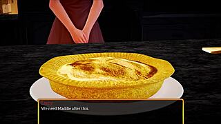 Brunette Milf with Big Tits and Ass Plays Game in My New Family 388