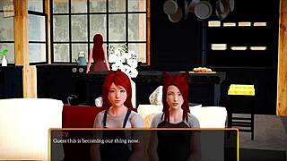 Brunette Milf with Big Tits and Ass Plays Game in My New Family 388