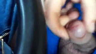 Public Masturbation Ends in Explosive Cum Shot