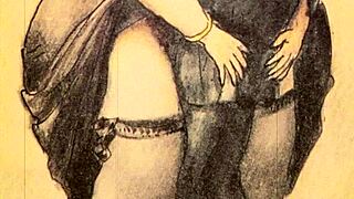 vintage erotic drawings