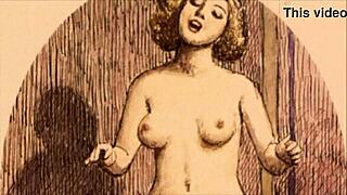 vintage erotic drawings