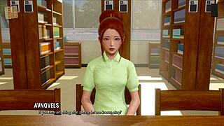 i explore the ripples in this 3d cartoon game