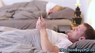 mormon elder gets cum raptured in uniform