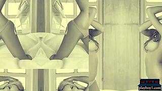 Hot Blonde Playboy Models Strip Naked for Wild Fun!