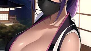 Ninja Shinobi Girls in Stunning AI Art Collection