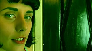 sloppy kiss at the bar