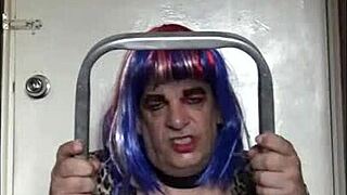 Bisexual Crossdresser Does Ass To Mouth