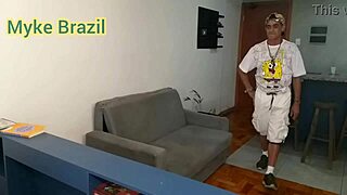 Myke Brazil visits Debora Fire for a farewell with a special gift