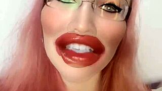 goddess in glasses says, 'jerk off for me and pay up' 😈💸