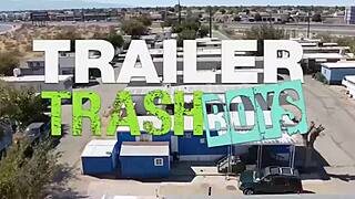 Trailertrashboys Drew Sebastian Barebacks Devin Franco With Monster Cock!
