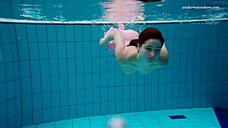 Liza Bubarek Sizzles as Underwater Mermaid in Tiny Bikini