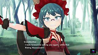 Magicami's Red Hood dominates bad wolf girl