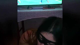 i watch the germany vs japan game while relaxing with my stepsister pov