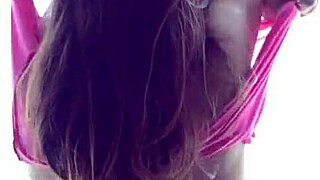 Lovely Brunette Teen Blowing Cock