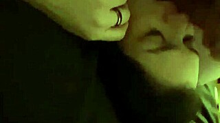 Laying Down, Tongue Licking Balls Close Up