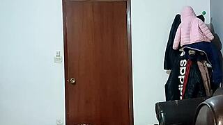 colombian masturbating after a good party exhibitionist