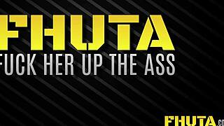 FHUTA - Squirting Latina Craves Deep Anal Action