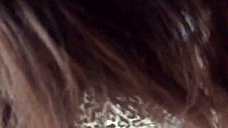 Amateur gives detailed blowjob focusing on nipples in homemade hd