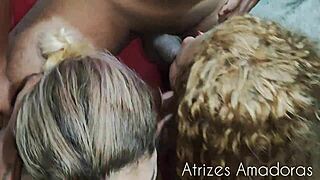 Whore licks buttplug before big black cock anal?