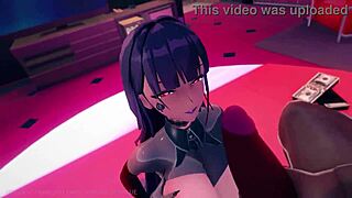 that puta dancing ends up getting fucked in this hentai animation, so hot!