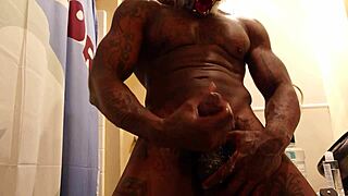 Hallelujah Johnson Worships Big Black Cock