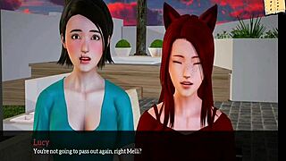 My new family episode with teen redhead