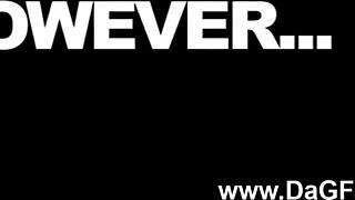 Blonde girlfriend's risky blowjob revenge on friend