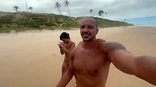 Wow! I Filmed A Wild Orgy At The Nudist Beach With My Sexy Friends!