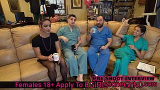 Channy Crossfire's Kinky Dental Checkup with Dr. Canada