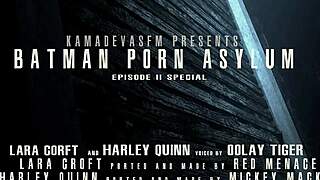 batman in asylum rides monster cock cartoon