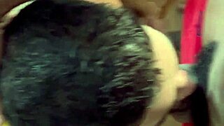 boy teaches swallowing big cock in hardcore