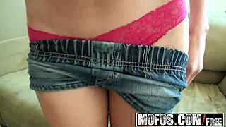 i got a big cock for moretta cox in this mofos b sides scene, she's a tattooed milf with shaved ass