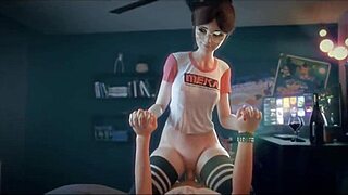 3D Hentai Features Intense Anal and Oral Scenes.