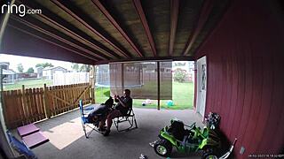 wife sucks cock in public for mouthful of cum