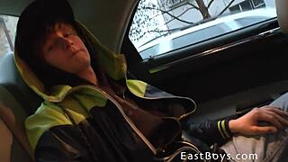 Want a handjob from this cute 18-year-old boy? he asks in public