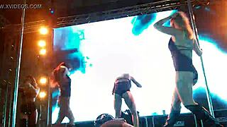 Dreamgirls Rip Clothes in Sao Paulo Lap Dance!