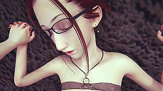 HS2游戏双孕妇3D动画激战