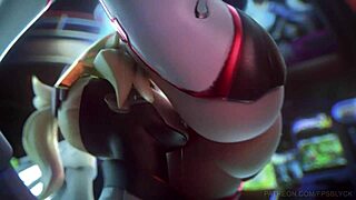 D.Va And Mercy Deflower Widowmaker In Intense Lesbian Scene